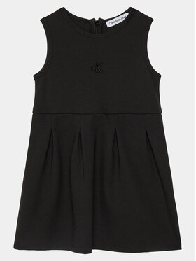 Calvin Klein Jeans Calvin Klein Jeans Rochie de zi Ceremony IN0IN00152 Negru Regular Fit