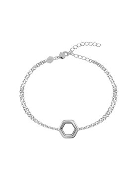 Breil Breil Bracciale HEXAGONIA Argento
