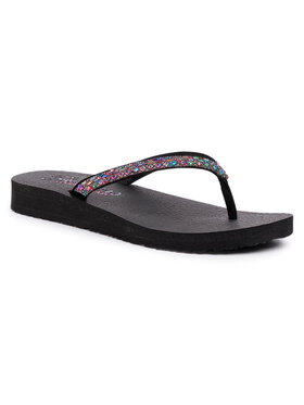 Skechers Skechers Japanke Shine Away 32918/BKMT Crna