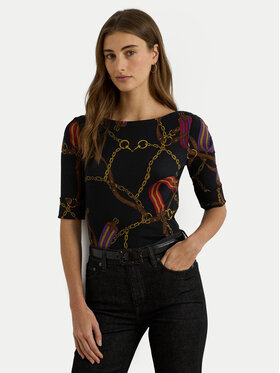 LAUREN RALPH LAUREN LAUREN RALPH LAUREN Blúzka 200980215001 Čierna Slim Fit