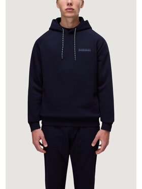 Napapijri Napapijri Bluza B-BACK GRAPHIC H Niebieski Modern Fit