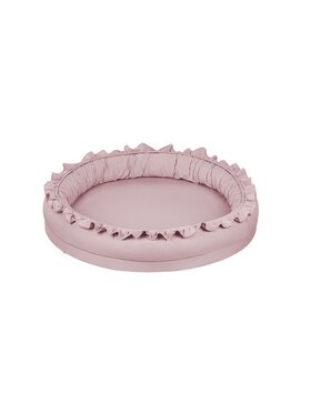 Cotton&Sweets Cotton&Sweets Gniazdo Mały junior nest Basic z falbanką Blush Różowy