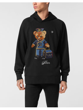 PHILIPP PLEIN PHILIPP PLEIN Mikina 26925 Čierna Regular Fit