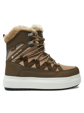 ALPINE PRO ALPINE PRO Μπότες Χιονιού Ikeda brLBTD537910 Καφέ