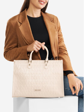 Nine West Nine West Дамска чанта LX10044 Бежов