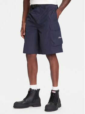 Robe di Kappa Robe di Kappa Stoffshorts Giovani 67124BW Dunkelblau Regular Fit