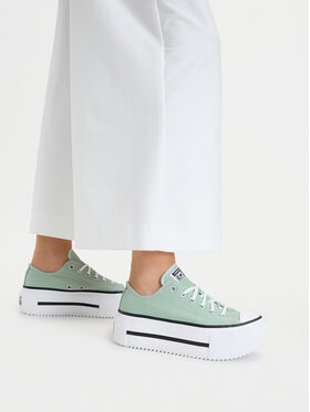 Converse Converse Кеди Ctas Lift Double Stack A18862C Зелений
