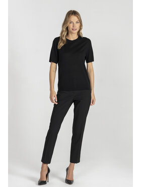 Deni Cler Milano Deni Cler Milano Spodnie materiałowe W-DC-5275-E5-K2-90-1 Czarny Slim Fit