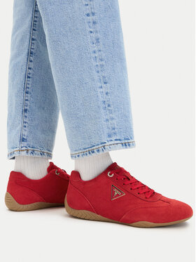 Guess Guess Sneakersy FLPGAB SUE12 Czerwony