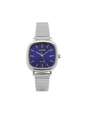 Casio Casio Zegarek LTP-B166D-2AVEF Srebrny