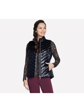 Skechers Skechers Gilet JA151-BLK Nero Regular Fit