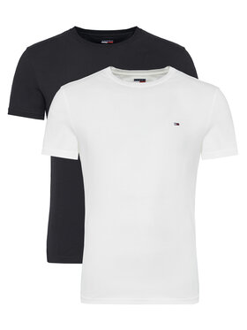 Tommy Jeans Tommy Jeans 2er-Set T-Shirts DM0DM20687 Bunt Slim Fit
