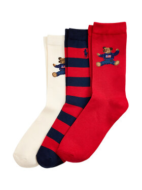 Polo Ralph Lauren Polo Ralph Lauren 3er-Set hohe Kindersocken 448P03263001 Bunt