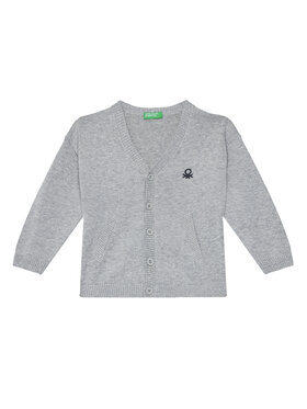 United Colors Of Benetton United Colors Of Benetton Кардиган 120YG600G Сірий Regular Fit