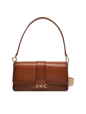 Tommy Hilfiger Tommy Hilfiger Borsetta Heritage Leather Conv Cross BAW0AW17400 Marrone