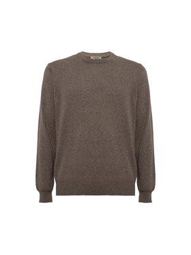 ACANFORA ACANFORA Sweter 10200-13 Brązowy Regular Fit