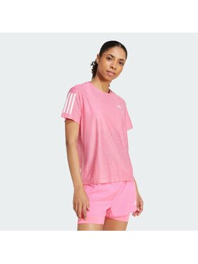 adidas adidas Koszulka techniczna 126455 Różowy Regular Fit