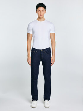 BIG STAR BIG STAR Jeansy TERRY Granatowy Slim Fit