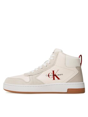 Calvin Klein Jeans Superge Basket Cupsole Irreg Lines YM0YM00612 Écru