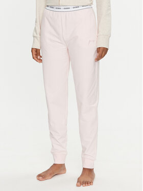 Guess Guess Παντελόνι φόρμας Carrie O3YB00 KBS91 Ροζ Regular Fit