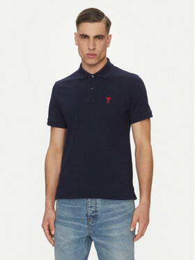 AMI PARIS AMI PARIS Polokošile BFUPL001.760 Tmavomodrá Regular Fit