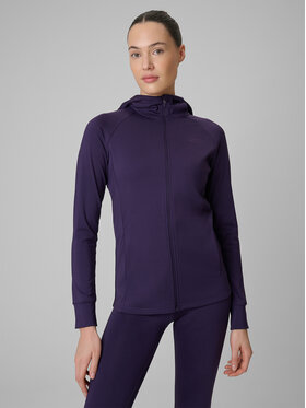 4F 4F Bluza MULTI ACTIVE Fioletowy Regular Fit
