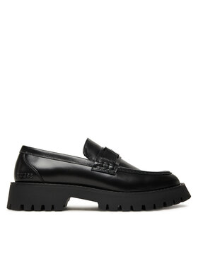 Guess Guess Loafersy FMTGOR LEA14 Czarny