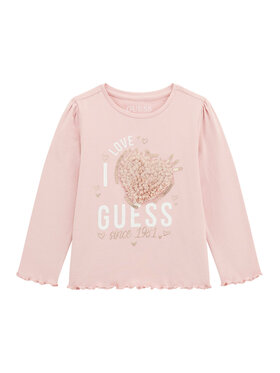 Guess Guess Blúz K5BI14 J1314 Rózsaszín Regular Fit