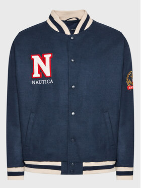 Nautica Nautica Bomberjacke Wilson N1G00392 Dunkelblau Regular Fit