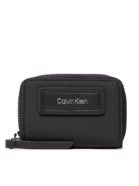 Calvin Klein Calvin Klein Mały Portfel Damski Ck Essential Za Wallet Sm K60K609194 Czarny