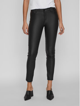 Vila Vila Hlače Commit 14036194 Crna Skinny Fit