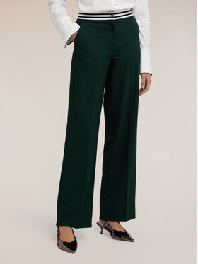Motivi Motivi Pantaloni di tessuto P019Q004213N025 Verde Over Fit
