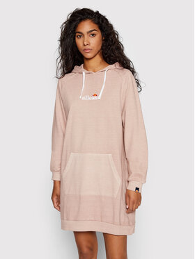 Ellesse Ellesse Úpletové šaty Triphala SGM13152 Růžová Regular Fit