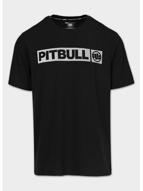 PITBULL PITBULL Koszulka techniczna Casual Sport HILLTOP Czarny Regular Fit
