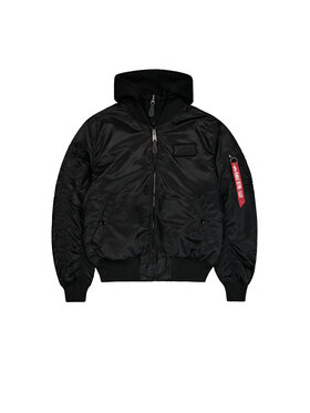 Alpha Industries Alpha Industries Kurtka bomber MA-1 D-Tec Sleeve Embroidery Bomber Jacket Czarny Slim Fit