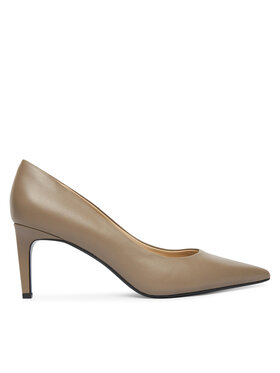 Calvin Klein Calvin Klein Čevlji z visoko peto Ess Stiletto 70 HW0HW02607 Bež