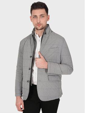 Evenemen Evenemen Kurtka przejściowa VIVERO Szary Slim Fit