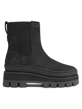 Clarks Clarks Kotníková obuv s elastickým prvkem Orianna2 Top 261740674 Černá