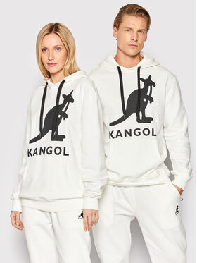 Kangol Kangol Bluză Unisex Essential KLEU001 Alb Regular Fit