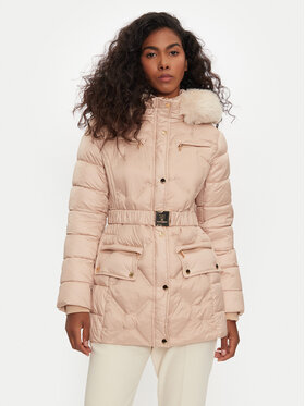 Fracomina Fracomina Winterjacke FR24WC3006O45301 Beige Regular Fit