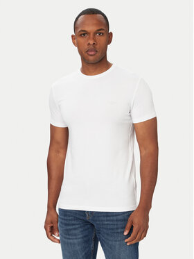 Guess Guess T-Shirt M6YI24 K3728 Λευκό Extra Slim Fit