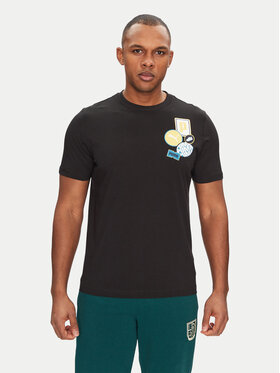 Puma Puma Tricou Graphics Icon 684829 Negru Regular Fit