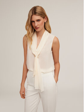 Motivi Motivi Blusa 2778W000703N011 Bianco Regular Fit