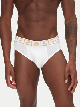 Versace Versace Set 3 perechi de slipuri AU10327 Alb
