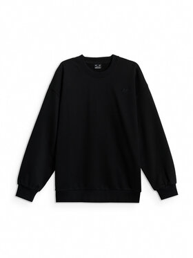 4F 4F Bluza BASIC+ Czarny Loose Fit