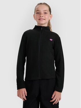 4F 4F Bluza BASIC+ Czarny Slim Fit