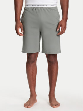 United Colors Of Benetton United Colors Of Benetton Pidžamas šorti 30964900D Pelēks Regular Fit
