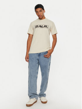 BALR. Majica B1112.1266.911 Bež Regular Fit