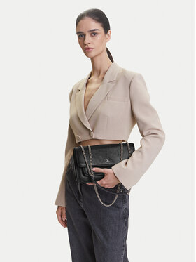 Calvin Klein Jeans Calvin Klein Jeans Soma Chain Ew Flap Conv Chain Bag LV04K3084G Melns