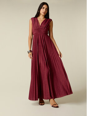 Oltre Oltre Abito da sera 7069J000989N016 Bordeaux A-Line Fit